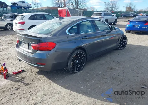 2017 BMW 430I Gran Coupe xDrive from USA, damaged, VIN WBA4F9C51HG792607